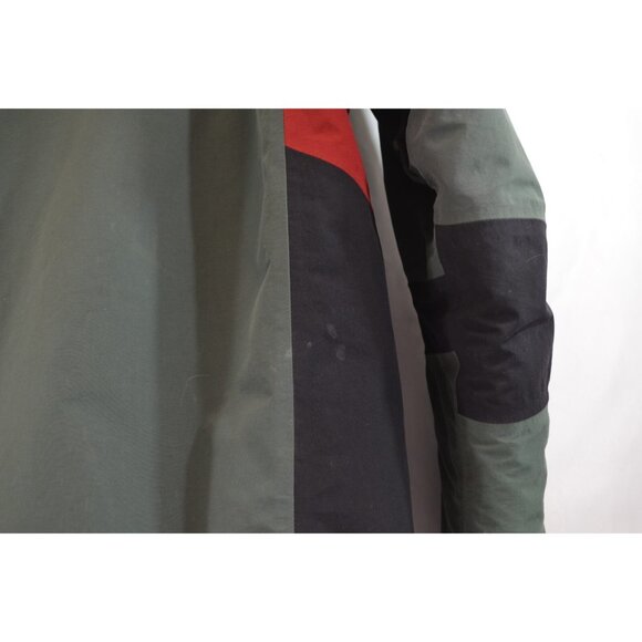 The North Face Mens Jacket Size Large Retro Outdoors Green Black Detachable Hood - Picture 16 of 16